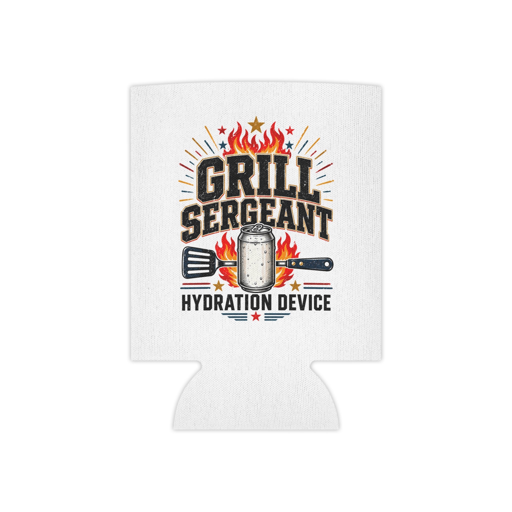 Can Cooler — "Grill Sergeant" Hydration Device Koozie
