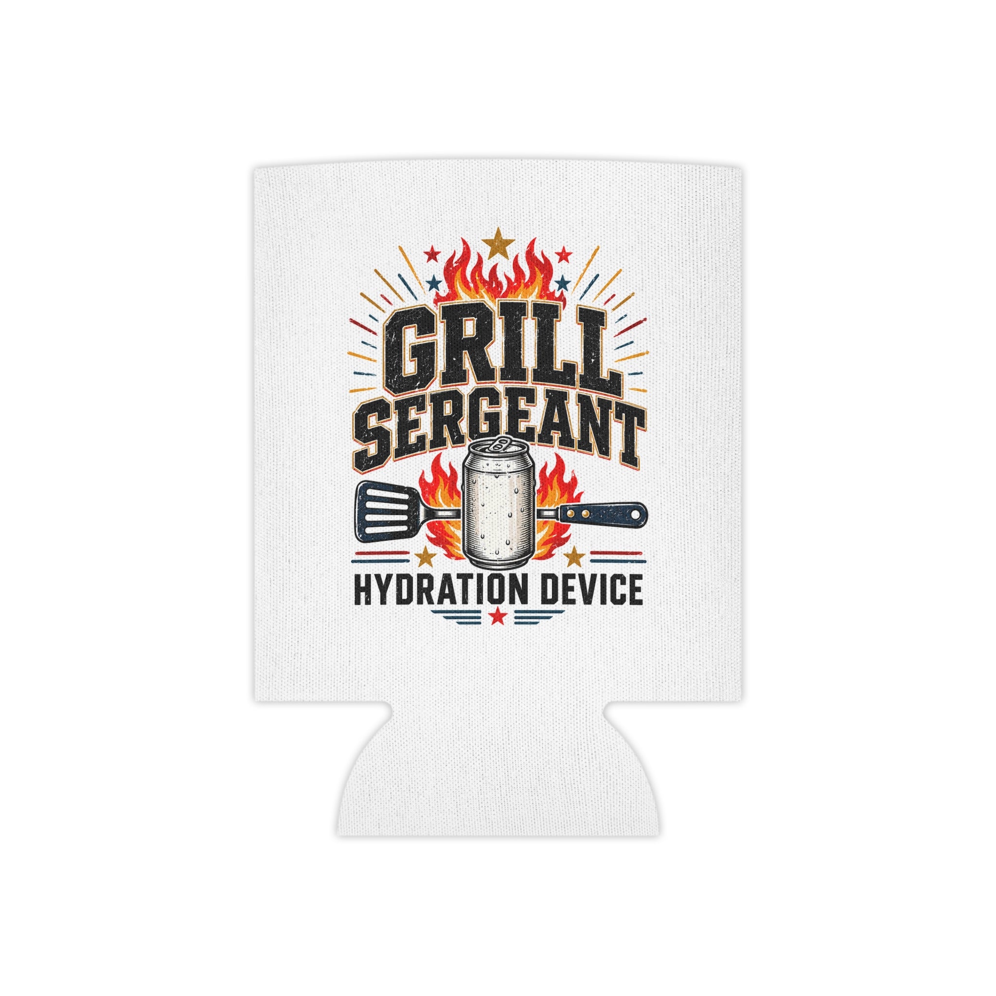Can Cooler — "Grill Sergeant" Hydration Device Koozie